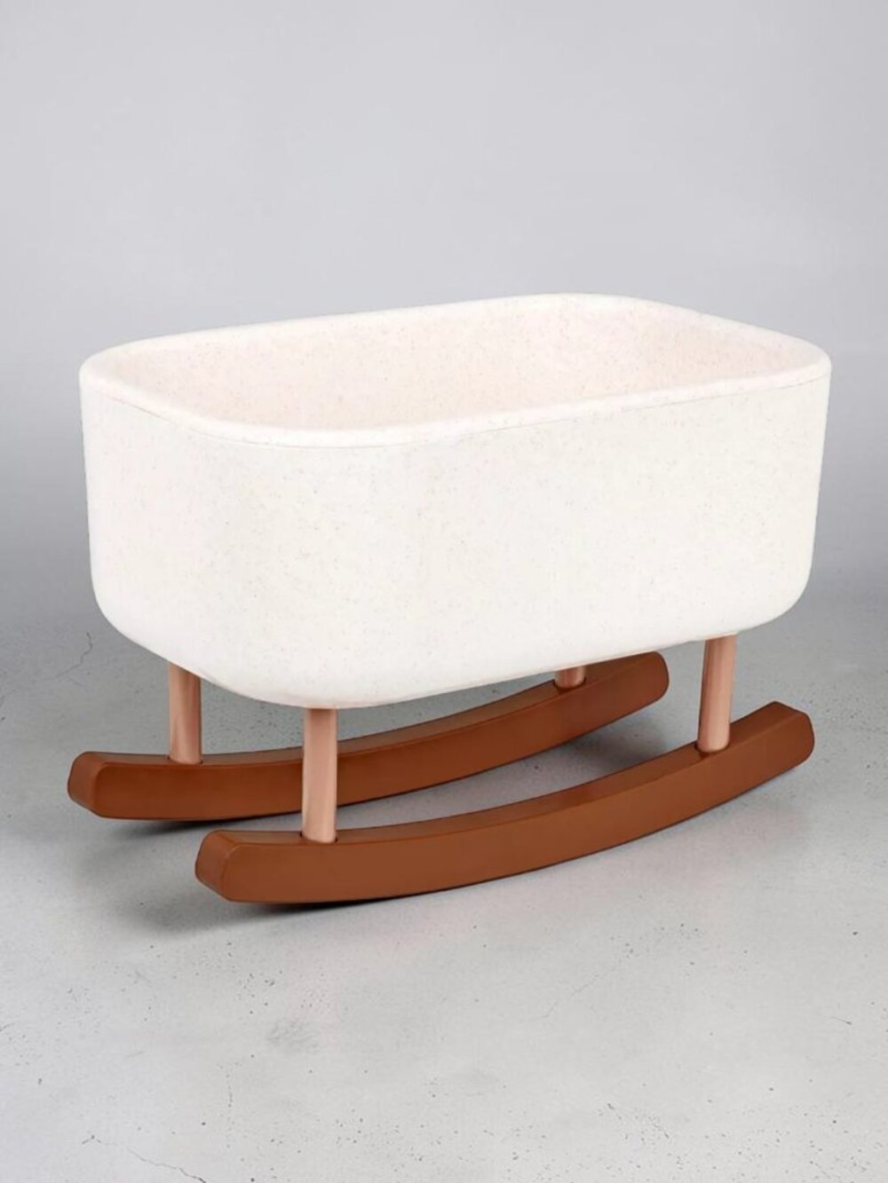 LullaBaby Baby Doll Rocking Cradle Bassinet (for 14-inch Baby Dolls)
